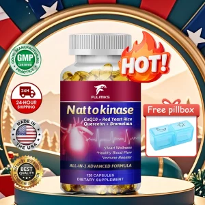 Natural Nattokinase – Advanced Circulatory & Vascular Support